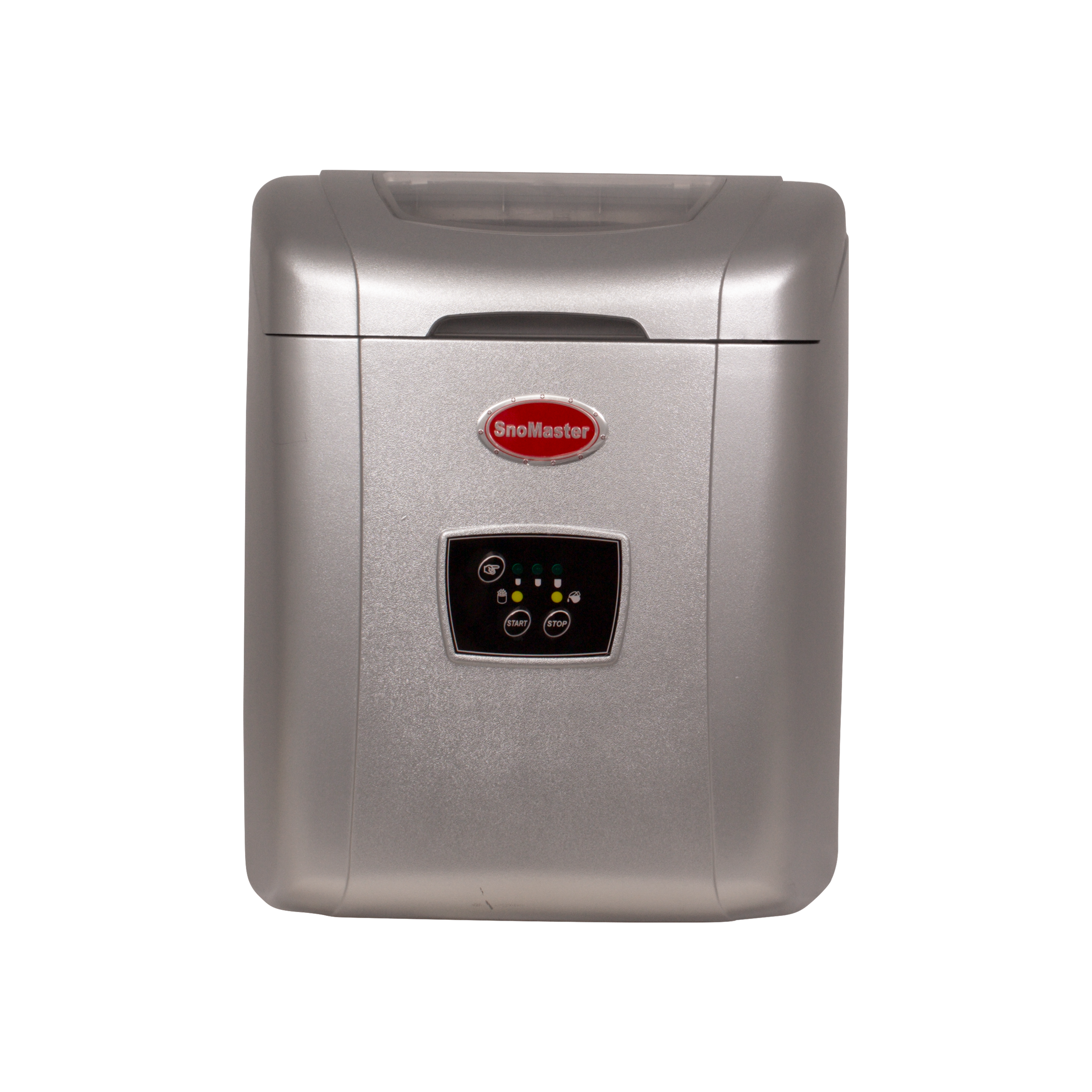 SnoMaster 12 Kg Portable Ice Maker-Silver